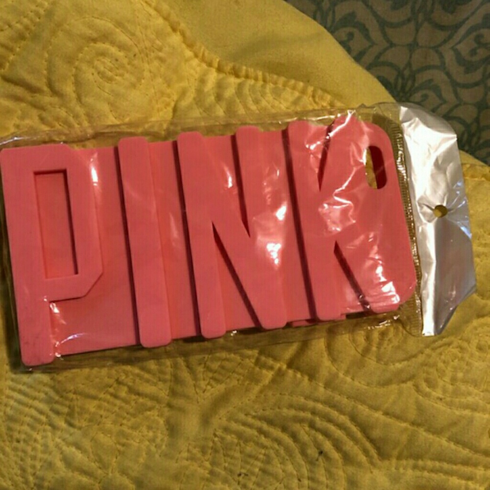 Vs pink silicone iPhone 6 plus case